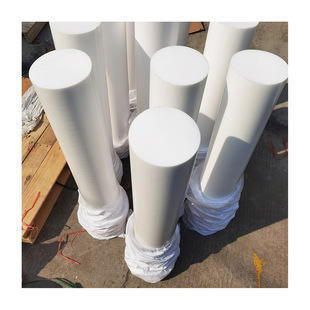 White Ptfe Rod Zero-Cut Ptfe Teflon Rod Plastic Rod High Temperature Resistant Expanded Ptfe Plate Engraving