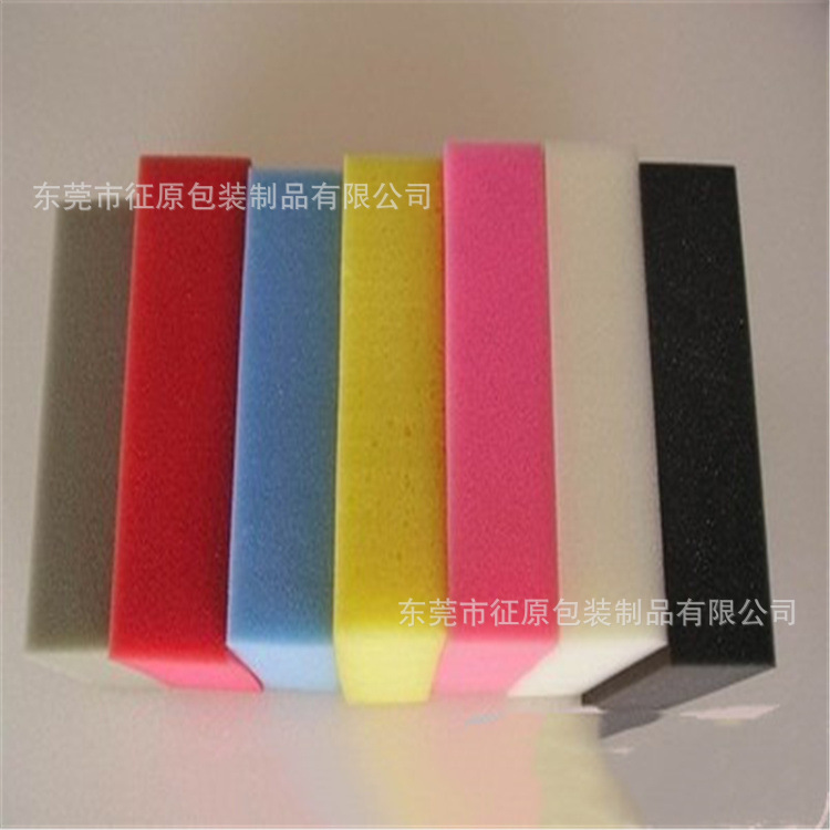 聚氨酯PU海绵片材厂家批发长度2m*1m 高回弹高密度黑白灰海绵卷料