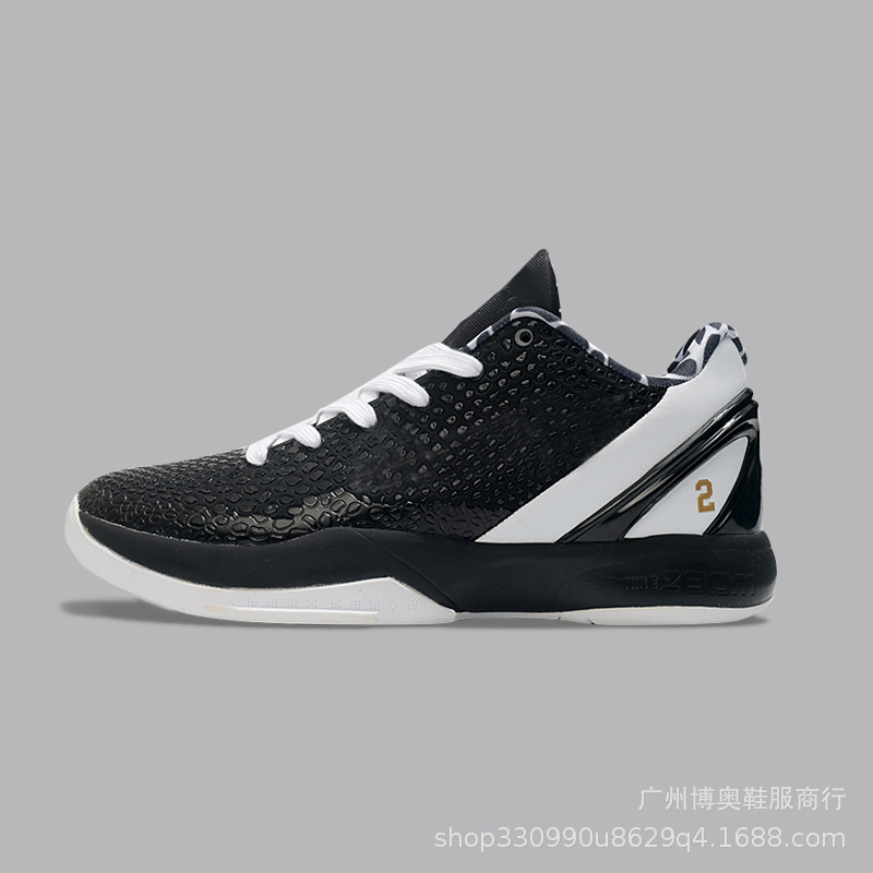 Kobe 6 Generation Basketball Men's Shoes KOBE7 All-Star Green Hornet Women's Playoff Ad Black Mamba Fighting Boots ZK6 Clown
