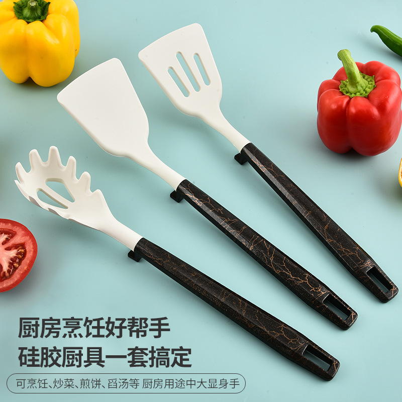 실리콘 주방 조리도구 세트 국자 뒤집개 베이킹 도구