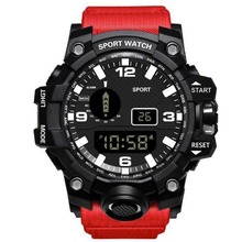 热销批发亚马逊爆款多功能户外男士电子手表男女学生运动手表