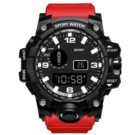 热销批发亚马逊爆款多功能户外男士电子手表男女学生运动手表