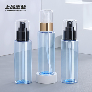 �{ɫ100ml���Fƿ ����PETƿ������ʽPP���F���^ �ջ��yƷ���ďS��