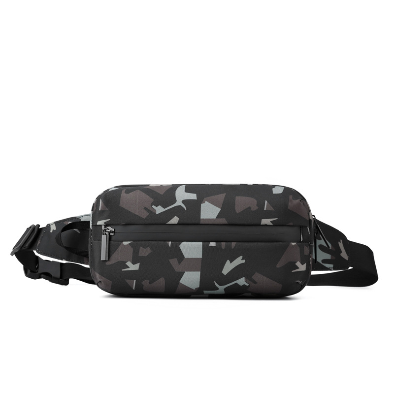 Bolso de pecho para hombre, bandolera, bolso para teléfono para caminar, bolso para monedas y llaves de gran capacidad, ligero y de gran capacidad