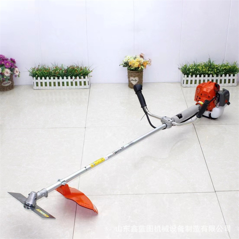 单肩侧挂式汽油割草机GX50大功率园林打草机后背式开荒松土旋耕