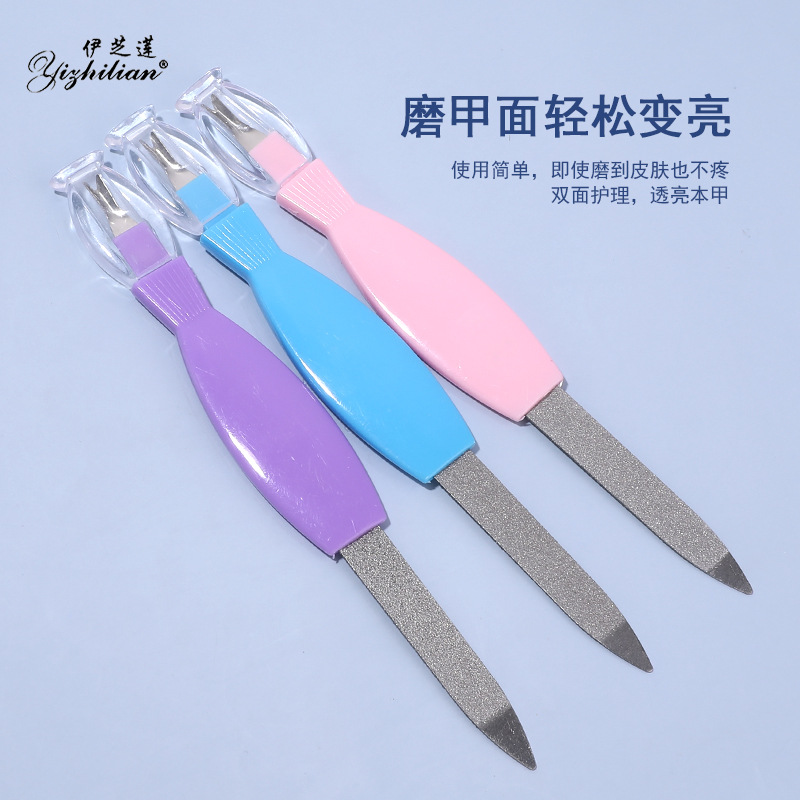 Double-sided exfoliating sharp manicure tools set for manicure…