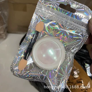 跨境新款美甲闪粉 ins彩色珠光色极光指甲闪粉夏季美甲彩色 nail