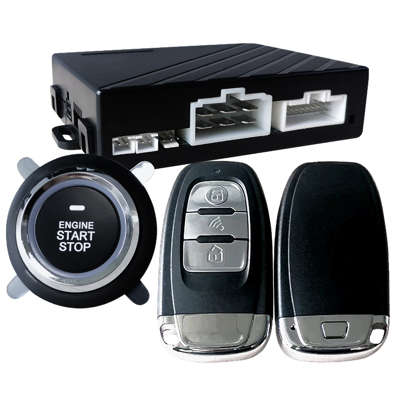 Qìchē Smart One-Key Start Keyless Entry Car Security PKE Anti-theft Lock Remote Control Easy Installation (Car anti-theft device) - q30-q01