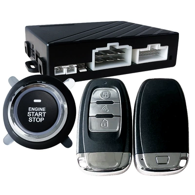 Smart one-button start keyless entry car security PKE anti-theft lock remote remote control installation is simple (Car anti-theft device) - q30-q01