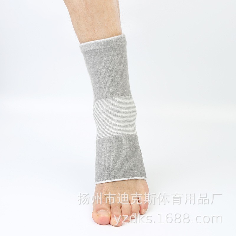 Suministro directo de fábrica para hombres y mujeres de carbón de bambú cálido transpirable deportes protección del tobillo otoño e invierno cálido de punto deportes al aire libre equipo de protección