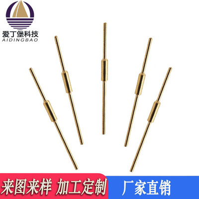Manufactor Direct selling machining Customized welding Gold-plated Electronics Aviation Medical care connector terminal pin