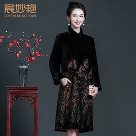 中老年休闲套装;连衣裙;旗袍