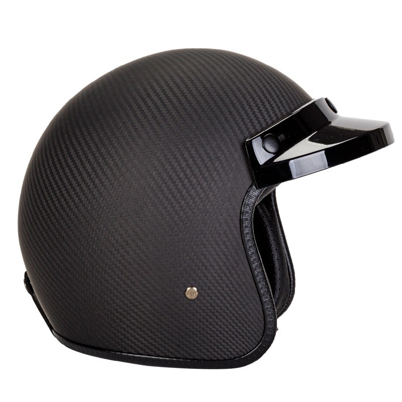 Kask z czystego włókna węglowego wykonany ręcznie Kask z włókna węglowego_voghion.com