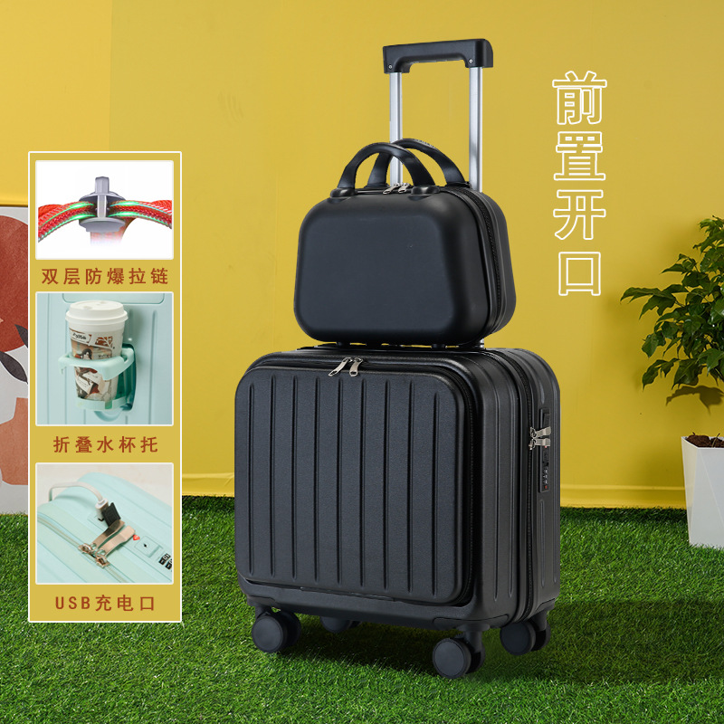 Caja madre abierta delantera negra