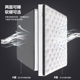 Muyue Latex Mattress Spring Mattress 1.8m Bed Independent Pocket Spring Mattress Healthy Sleep Independent Pocket Spring