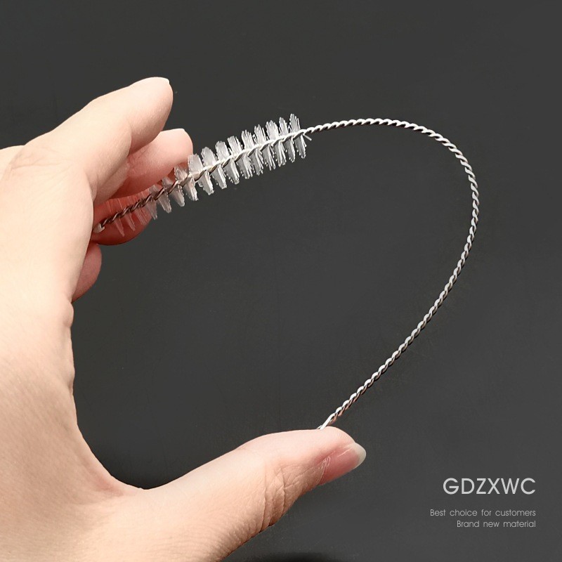 毛刷 不锈钢吸管刷 奶瓶清洁刷批发 304奶茶管粗毛刷