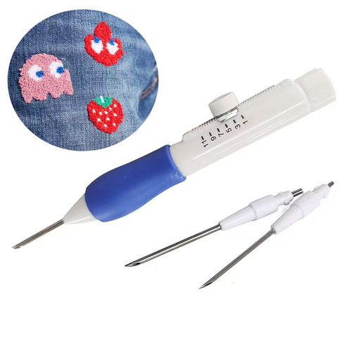 Cross-border Russian embroidery needle punch needle Japanese cola tool embroidery needle DIY needle embroidery