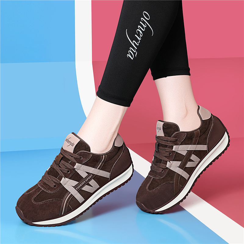 Fleece-lined 2025 Autumn/Winter New Fashion Versatile Flat Casual Comfortable Sneakers Women's Shoes_vogvips.com