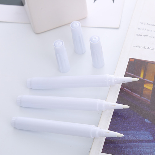 White liquid chalk creative mirror glass LED fluorescent board lamp pen office stationery blackboard pen erasable