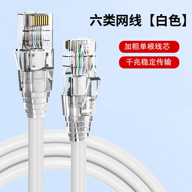 六種類のネットワークケーブルのギガ部品のCAT6種類のコンピュータのルータの交換機はブロードバンドのケーブルのジャンパー線のメーカーの卸売りを接続します。|undefined