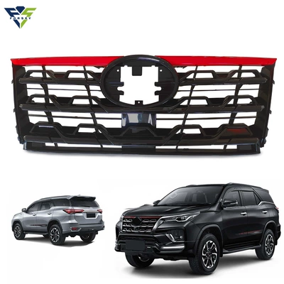 Fortuner 2021+ Crosser Runner üçün ön bamper TRD barmaqlığı