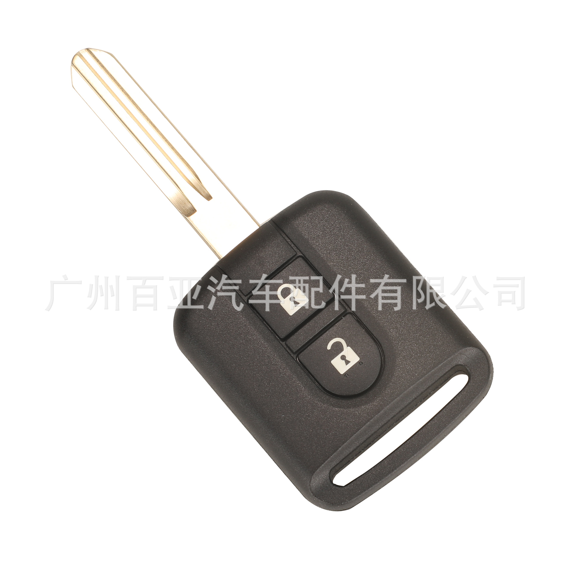 Suitable for Nissan 2 Key straight plate remote control car key 5WK4876/818 ID46 chip 433MHz