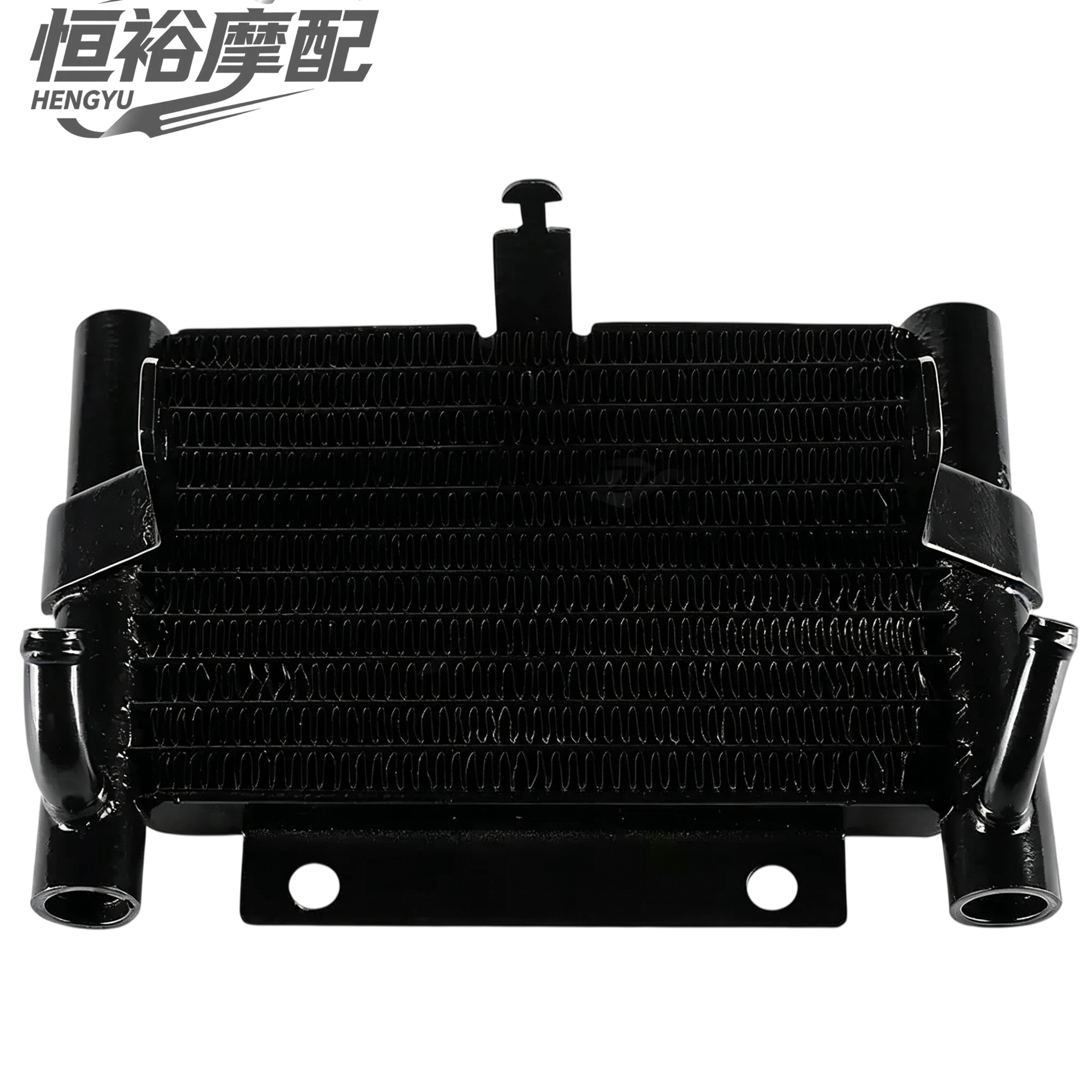 Applicable to Harley Touring Road King Road Glide cooling water tank assembly radiator 09-23