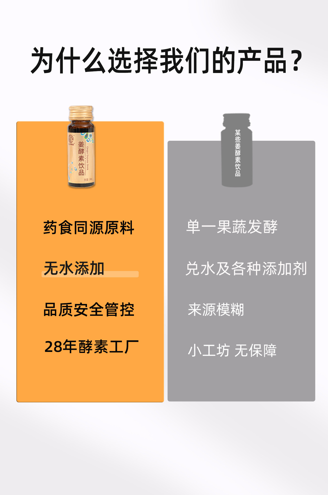 Taiwan-Style Fruit & Vegetable Enzyme Liquid with Ginger Enzyme — 7-Day Bottle Set, 210ml key features