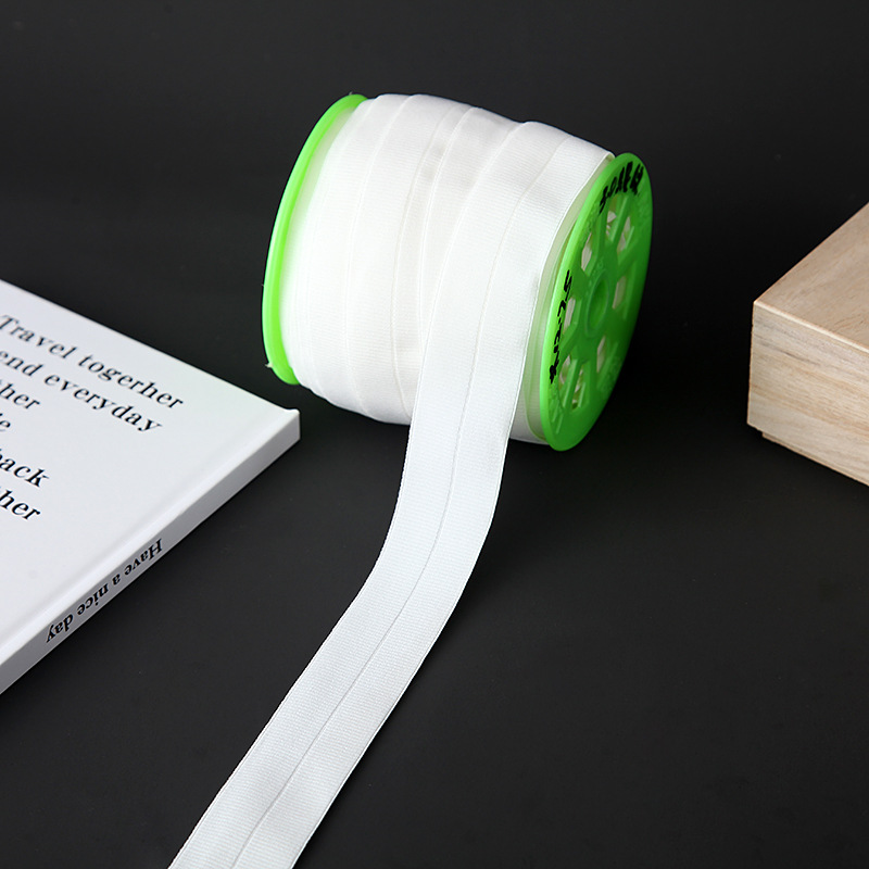 厂家现货弹力锦纶1.5CM-2.5CM弹力罗纹包边  内衣包边 羽绒服包边