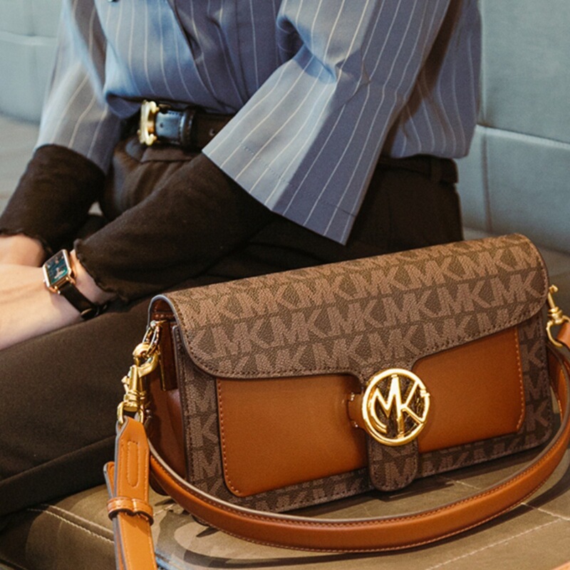 Authentic Designer Genuine Leather Women's Bag 2025 New Trendy Luxury Small Square Bag Fashionable Versatile Handbag Shoulder Crossbody Bag