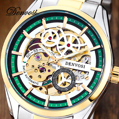 丹弗士手錶机械表男士手表机械全自机械手表批发工厂一件代发|ms