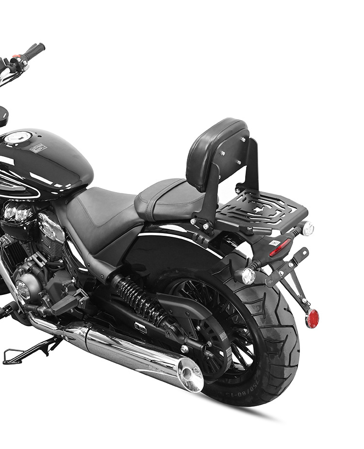 Suitable for Benda Jinjila 350 Backrest Tail Rack Rear Tail Rack Tail Wing Multifunctional Folding Backrest