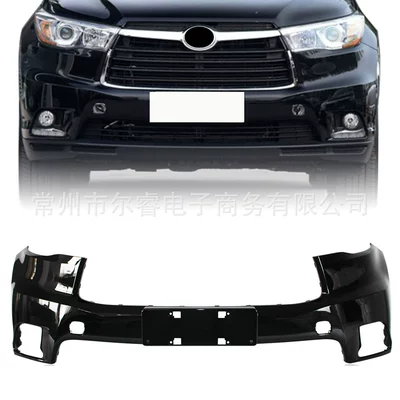Toyota Highlander 15-17 modelləri üçün rəngli ön və arxa bamperlər