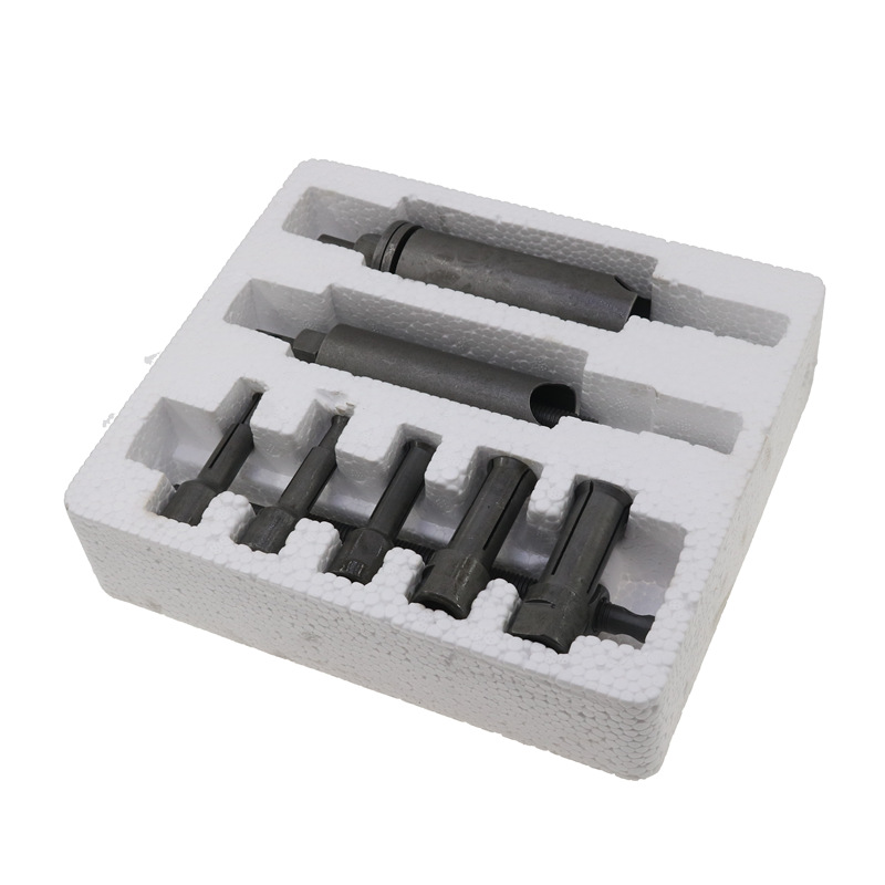 Caja de la motocicleta teniendo herramienta especial marca refinada removedor de rodamientos conjunto de ocho piezas rodamiento extractor especial