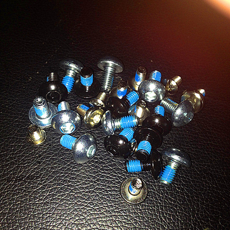厂家产销滑板车溜冰鞋用对锁螺丝半圆头内六角螺丝子钉 M6*1.0*12