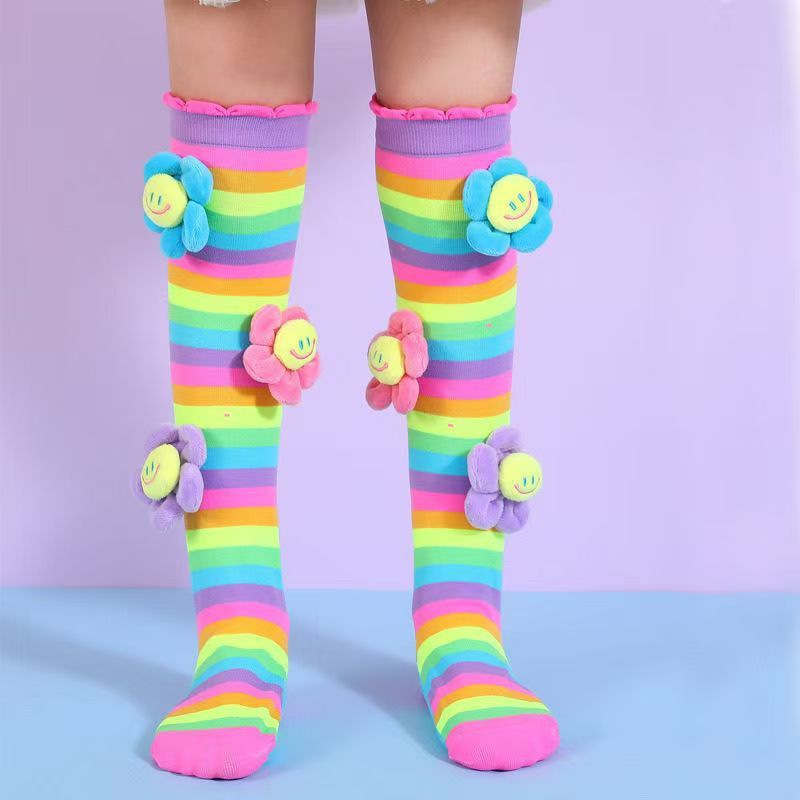 Red transfronteriza de Internet estilo caliente joyería para niños calcetines personalidad tendencia dibujos animados Magic boy calcetines niña princesa calcetines al por mayor