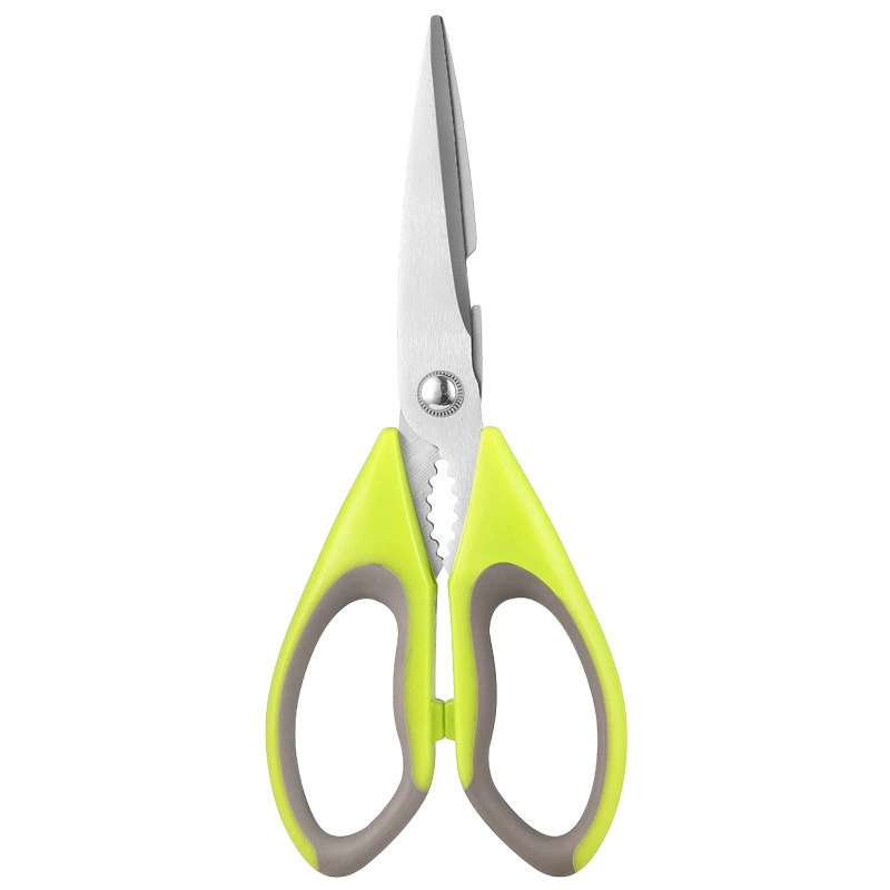 Kitchen scissors multi-function barbecue scissors for home stainless steel strong bone cutting scissor for meat fish specialized kitchen shears fridge scissors