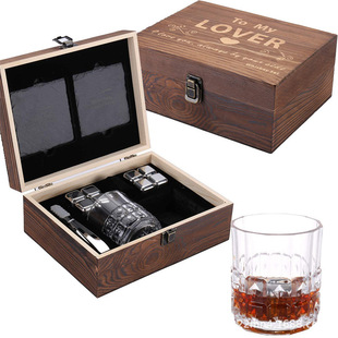 ����ľ�� ���R�d��ʿ�ɱ���ʯ ľ�����b whisky stones���������b