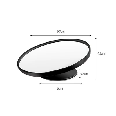 Trucks, High-Definition Convex Wide-Angle Blind – Large field of view rear view auxiliary mirror - auxiliary-mirror-97cm-single-pack-adhesive-type-for-large-vehicles