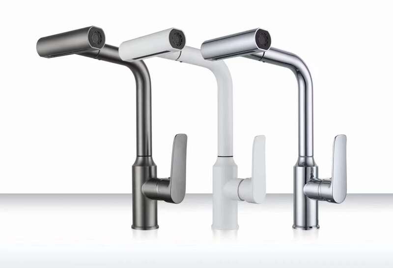 Factory Direct Feiyu kitchen faucet pull lifting rotating basin sink hot and cold faucet