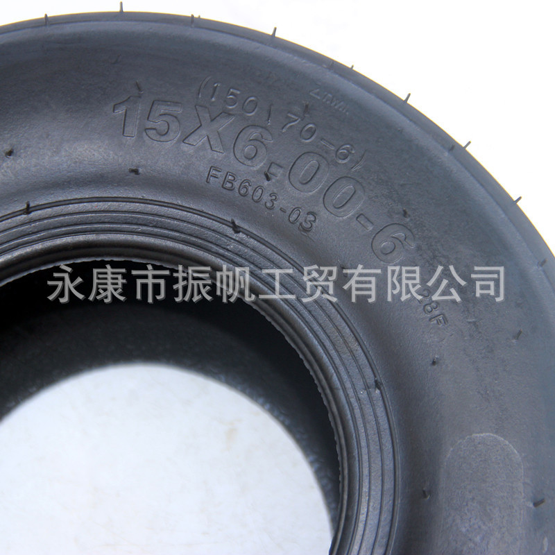 15X6 - 6 neumáticos de vacío 15X6.00 - 6 pulgadas neumáticos de césped neumáticos carretera