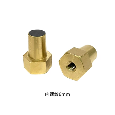 Internal thread M6M8 brass small Head connector car battery pile copper head high quality modified battery pile head (Power supply, ignition system accessories) - m6-internal-thread-small-head-positive-and-negative-pair