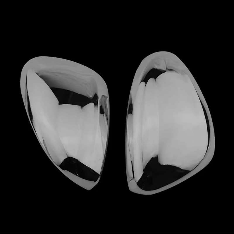 Suitable for 14-17 Models of Peugeot 208 C3 Foreign Version Rearview Mirror Cover Electroplated Rearview Mirror Protective Cover Reflective