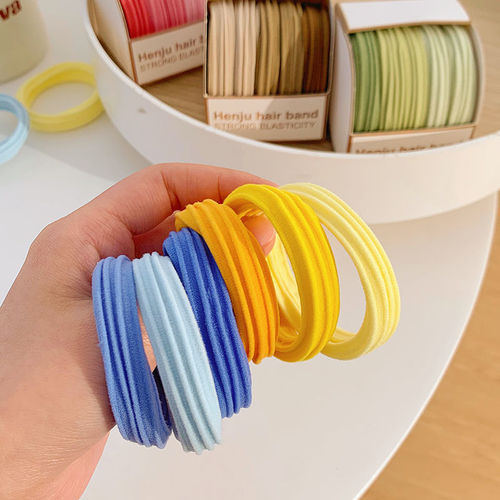 Wholesale Headbands with Rubber Bands, Korean-Style New Candy Color Elastic Headbands, Wholesale Cute Hairbands