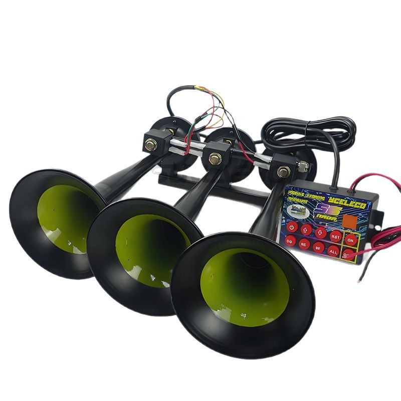 Fabricante directo para automóviles, camiones, 56 tonos, tres tubos de música, altavoces de control eléctrico de aire, metal image 6