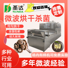 菌菇低温杀菌除湿机 滑菇烘干机 菌类微波真空干燥设备 效率高