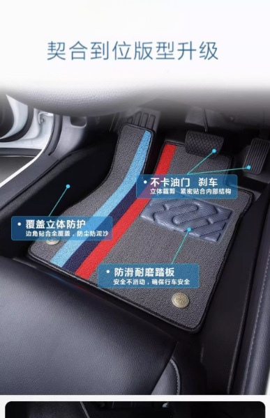 Floor Mats Suitable for Changan Car Series Tpe Changan Eado Cs35 Cs55 Cs75 Cx20 Yuexiang V3 Oshan X5 Uni-T