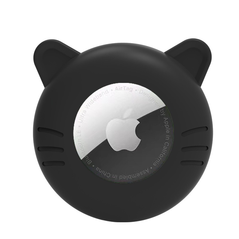 Funda protectora airtag aplicable Nuevo producto Funda protectora para rastreador de mascotas Collar para gatos con campana Funda protectora airtag