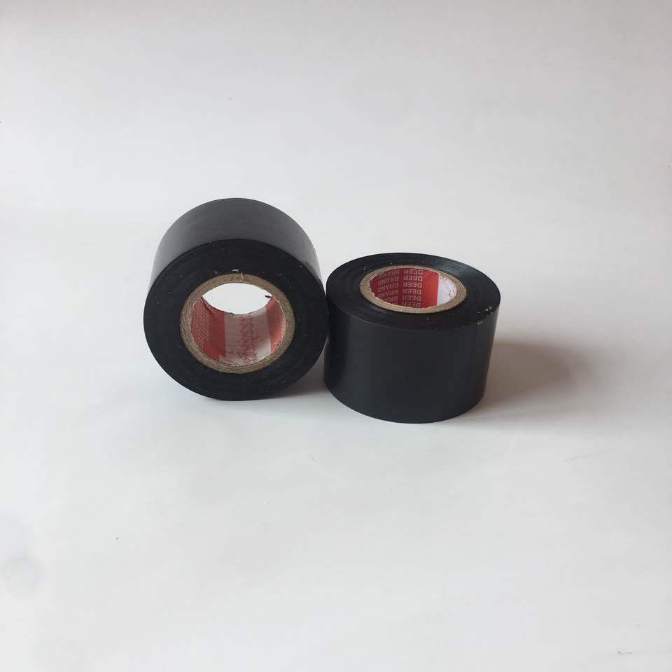 厂家批发电工绝缘胶带PVC黑色橡塑保温电气胶带空调管道缠绕带