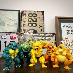 クロスボーダーGK フューリーエルフフィギュア ピカチュウ ゼニガメ ヒトカゲ カビゴン ミオウダ シードモデル オーナメント ロット